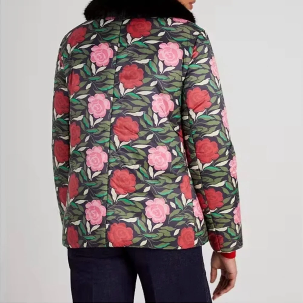 Kate Spade Rose Garden Puffer Jacket